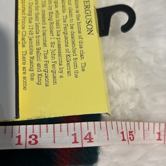 James Pringle weaver fergusson clan lambs wool scarf - Picture 6 of 6